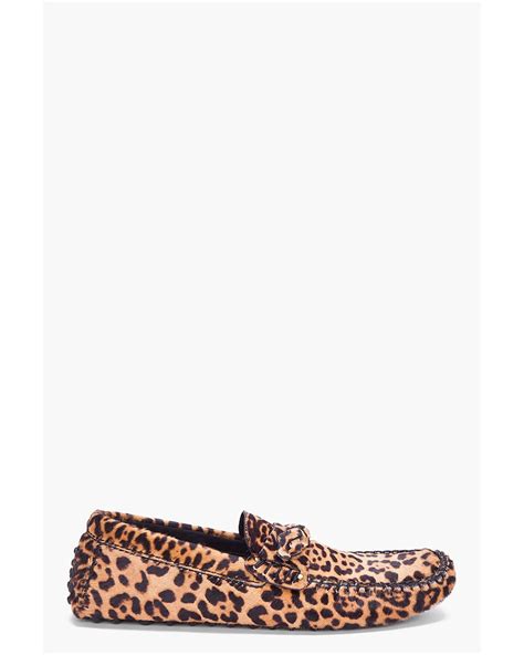 ysl saint laurent mens leopard loafer|saint laurent loafers sale.